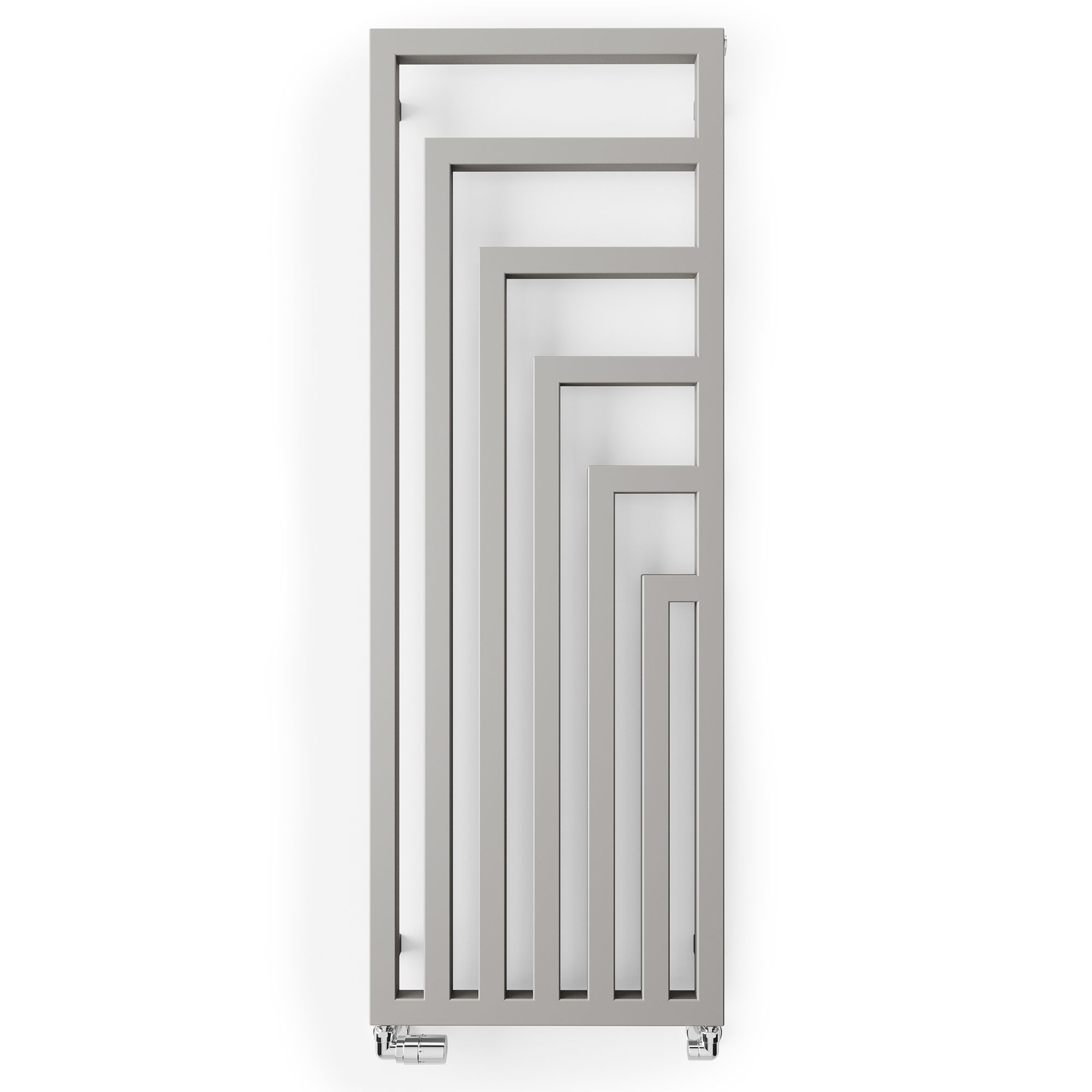 Terma Angus Silver Vertical Designer 2425BTU Radiator, (W)520mm x (H)1460mm