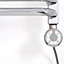 Terma Chrome effect 120W Thermostatic Heating element