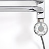 Terma Chrome effect 200W Thermostatic Dry heating element
