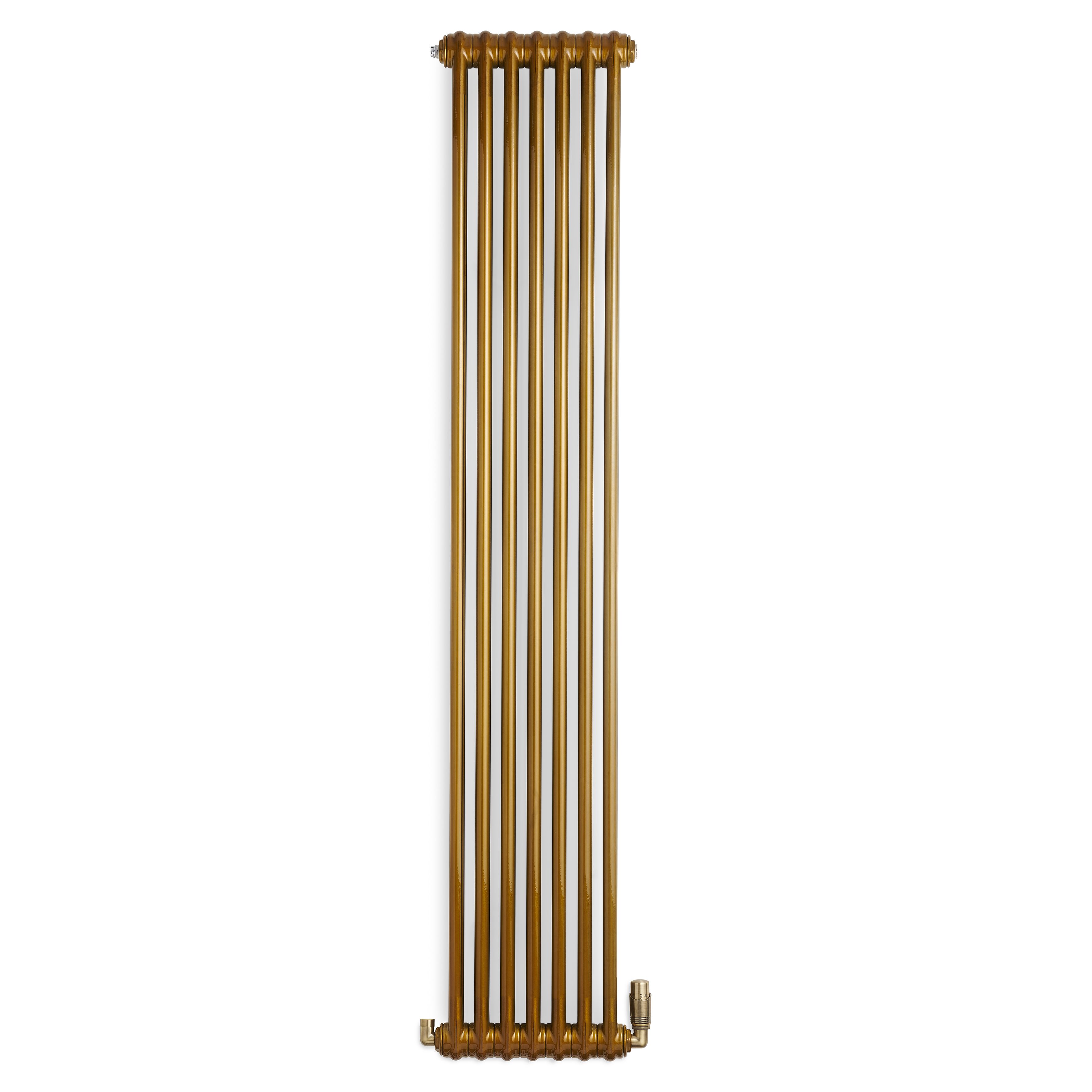 Terma Colorado Brass Lacquer 2 Column Radiator, (W)339mm x (H)1800mm