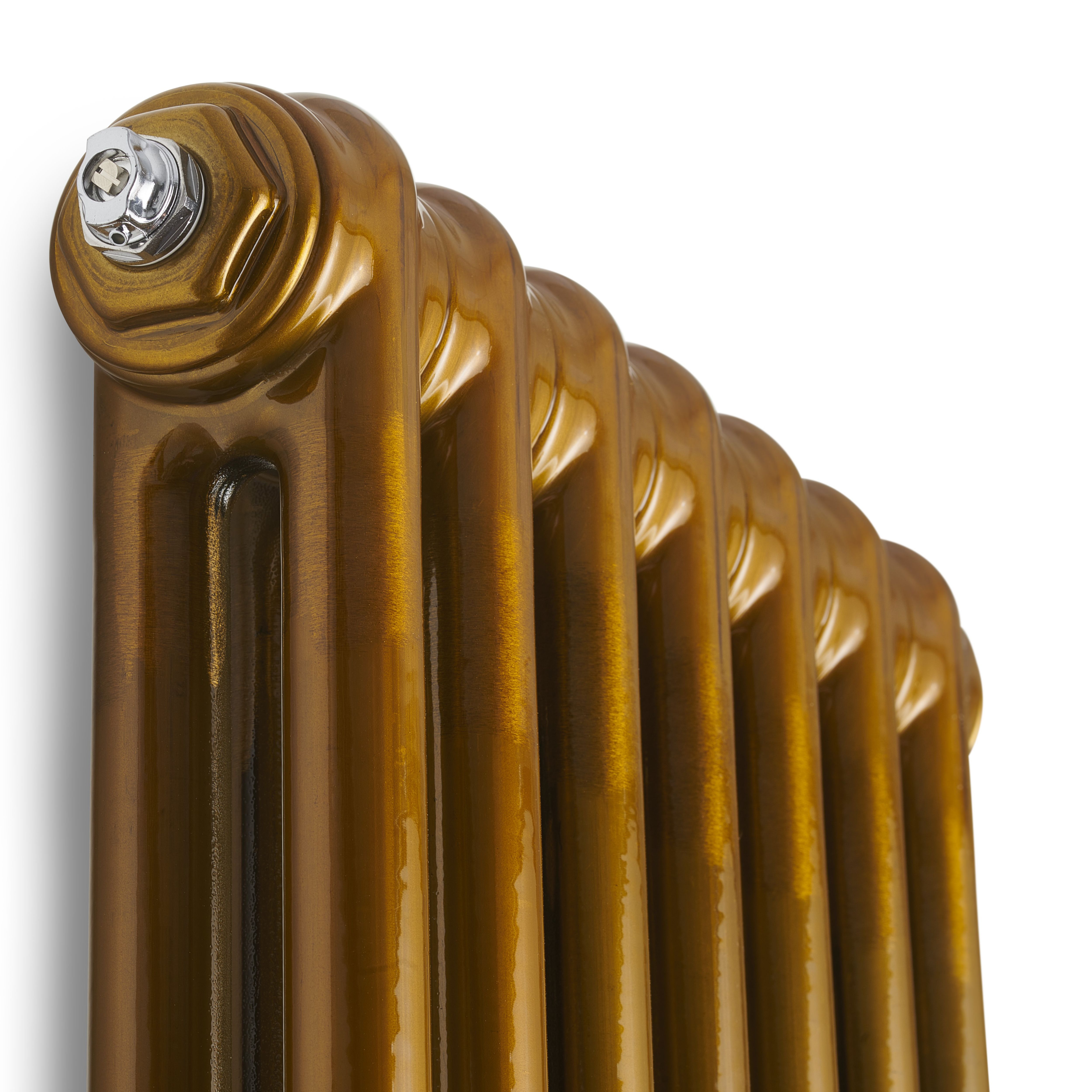 Terma Colorado Brass Lacquer 2 Column Radiator, (W)339mm x (H)1800mm