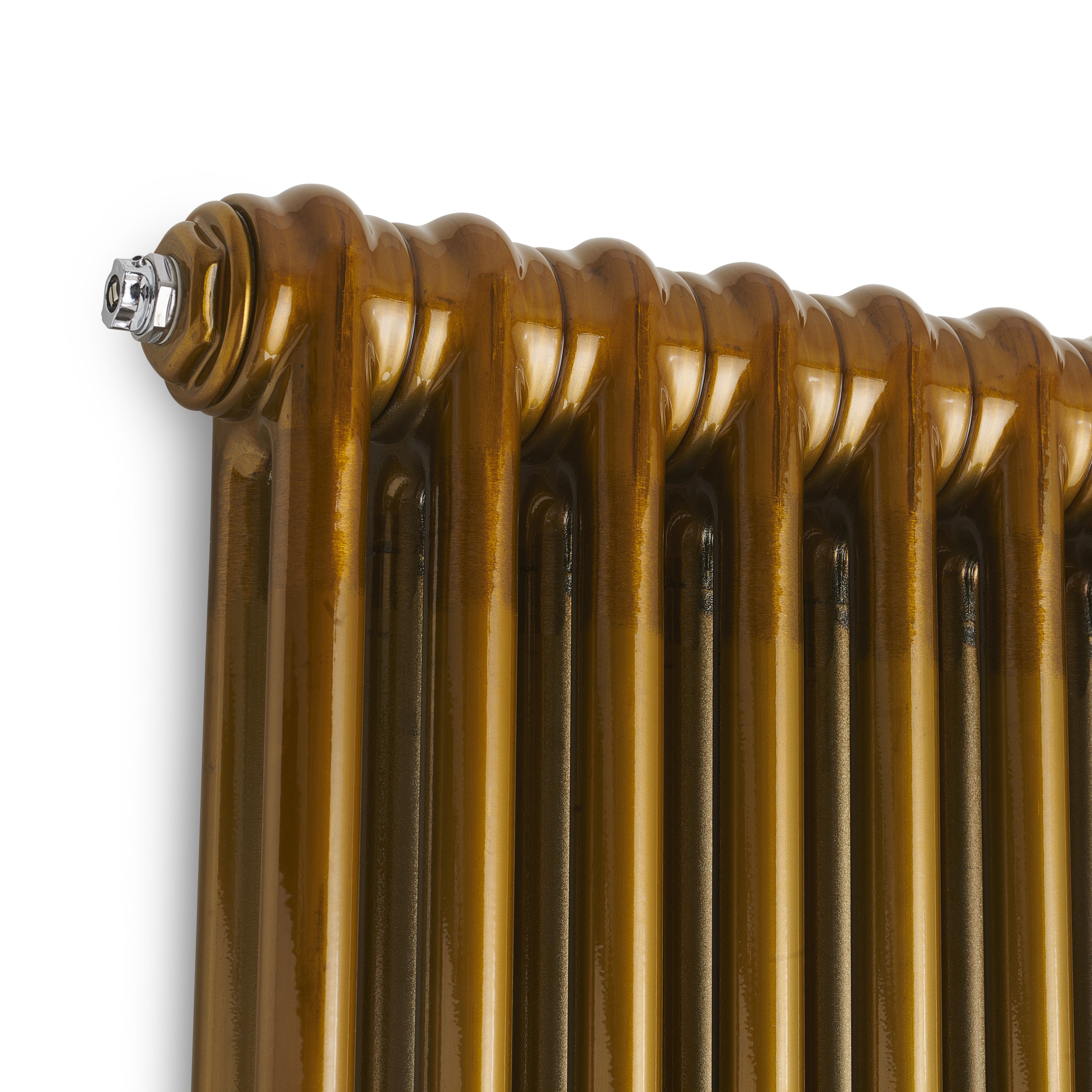 Terma Colorado Brass Lacquer 2 Column Radiator, (W)339mm x (H)1800mm
