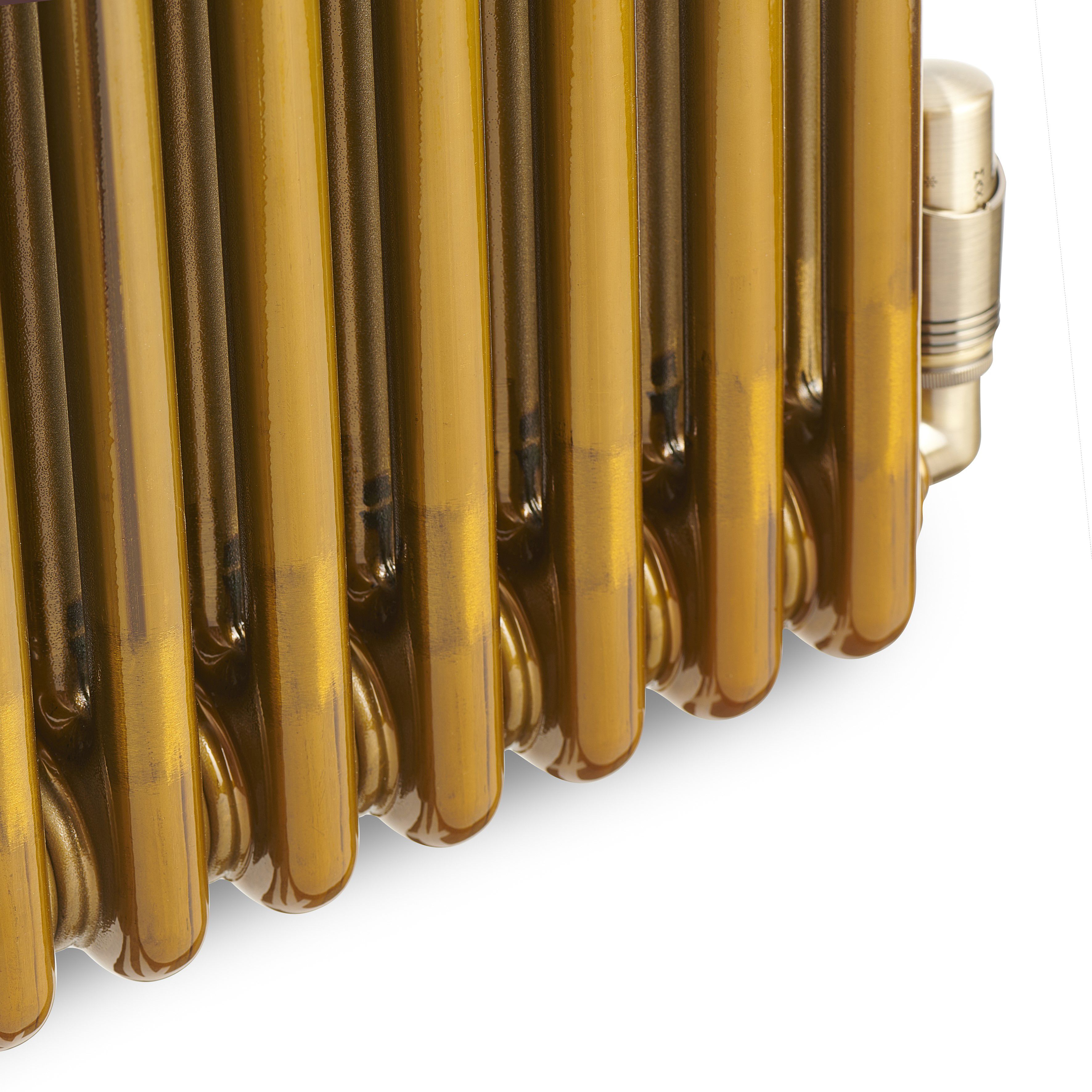 Terma Colorado Brass Lacquer 2 Column Radiator, (W)339mm x (H)1800mm