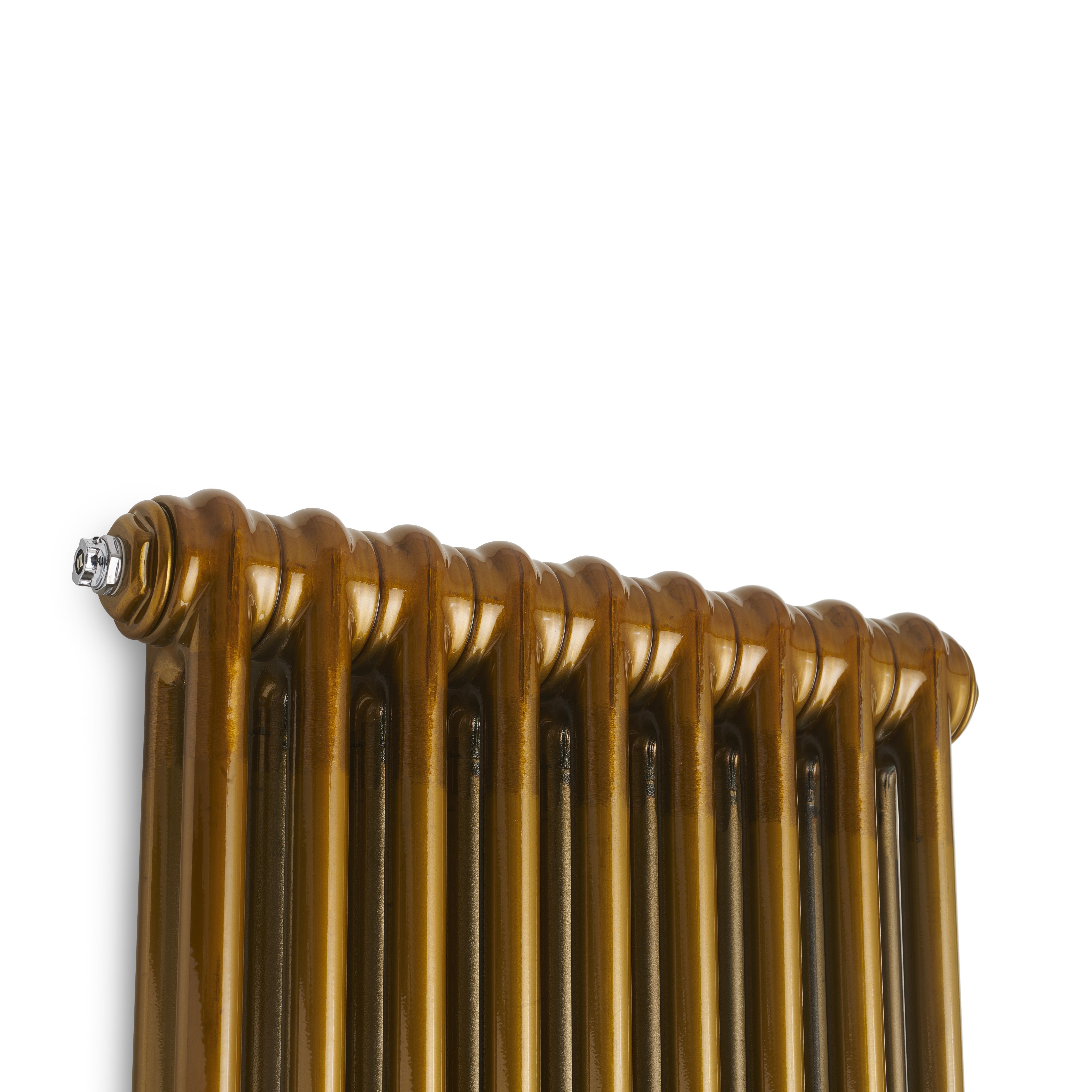 Terma Colorado Brass Lacquer 2 Column Radiator, (W)429mm x (H)1800mm