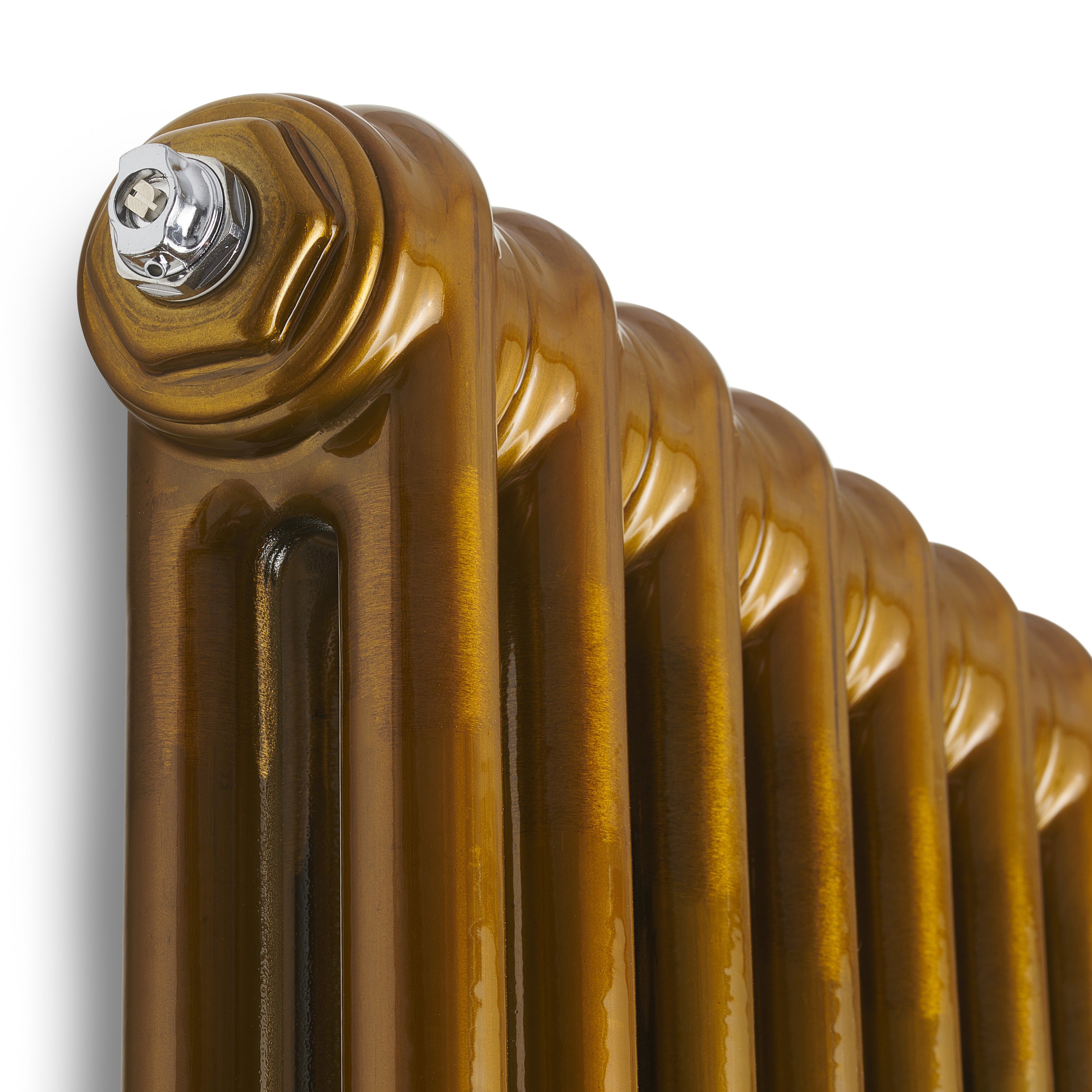 Terma Colorado Brass Lacquer 2 Column Radiator, (W)429mm x (H)1800mm