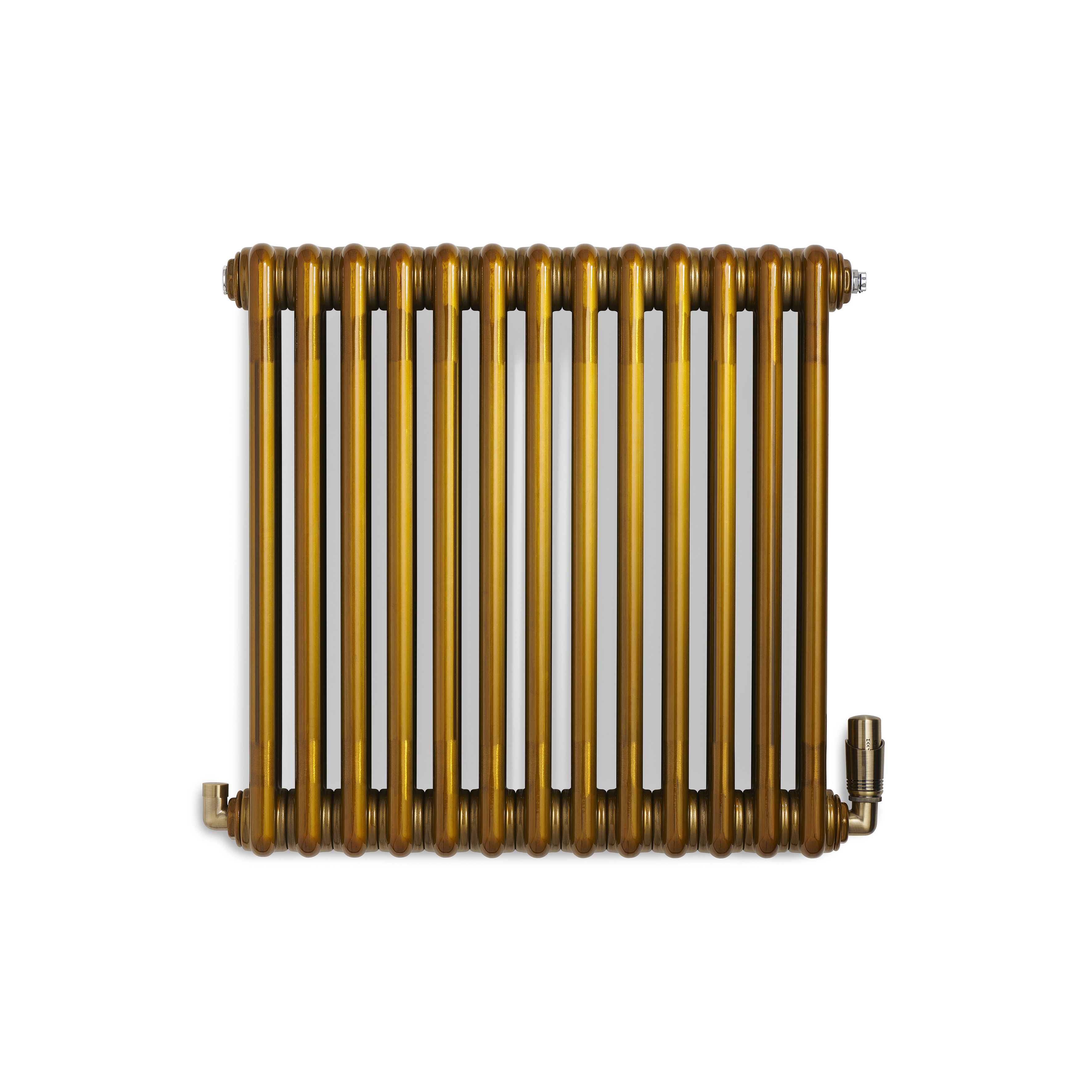 Terma Colorado Brass Lacquer 3 Column Radiator, (W)609mm x (H)600mm