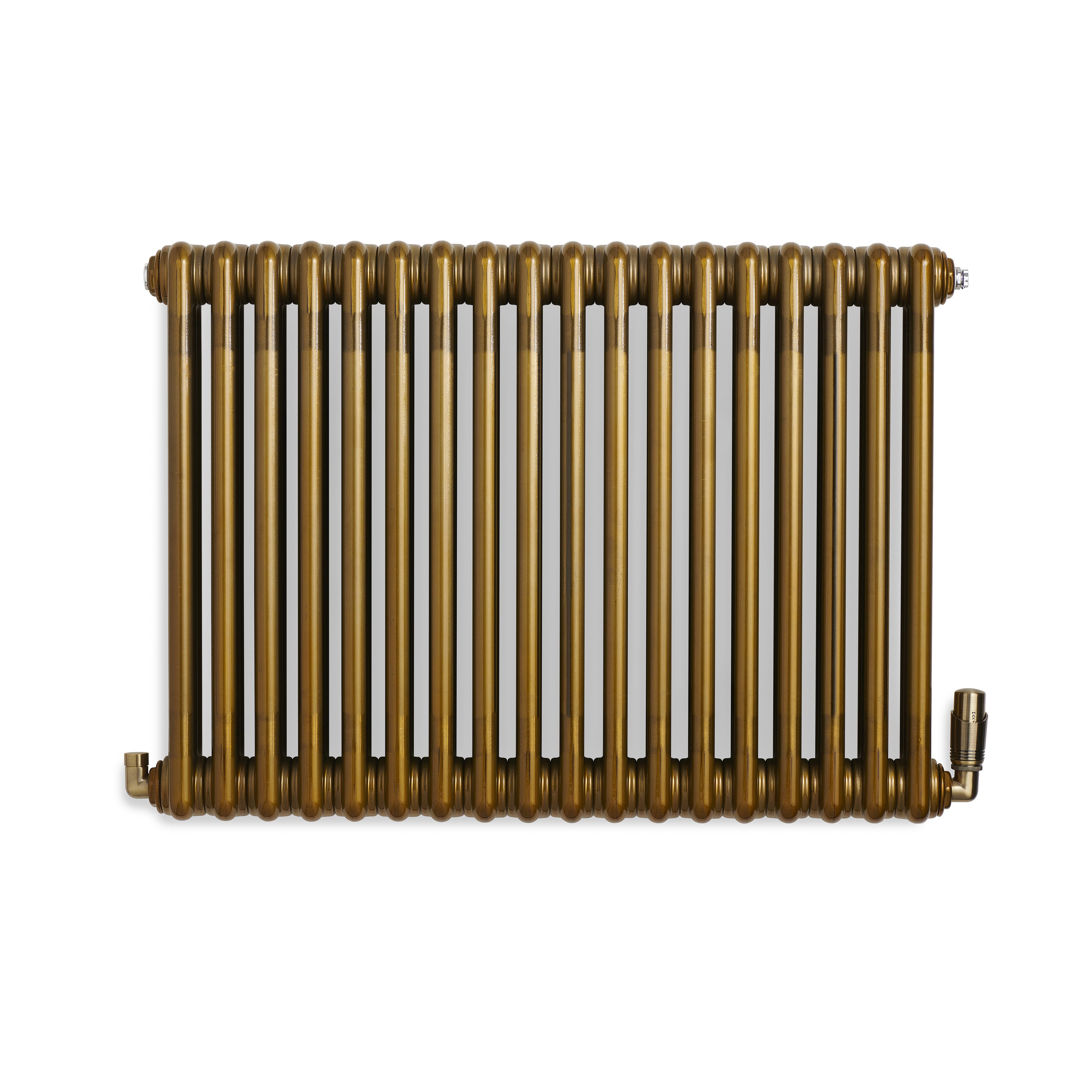 Terma Colorado Brass Lacquer 3 Column Radiator, (W)834mm x (H)600mm