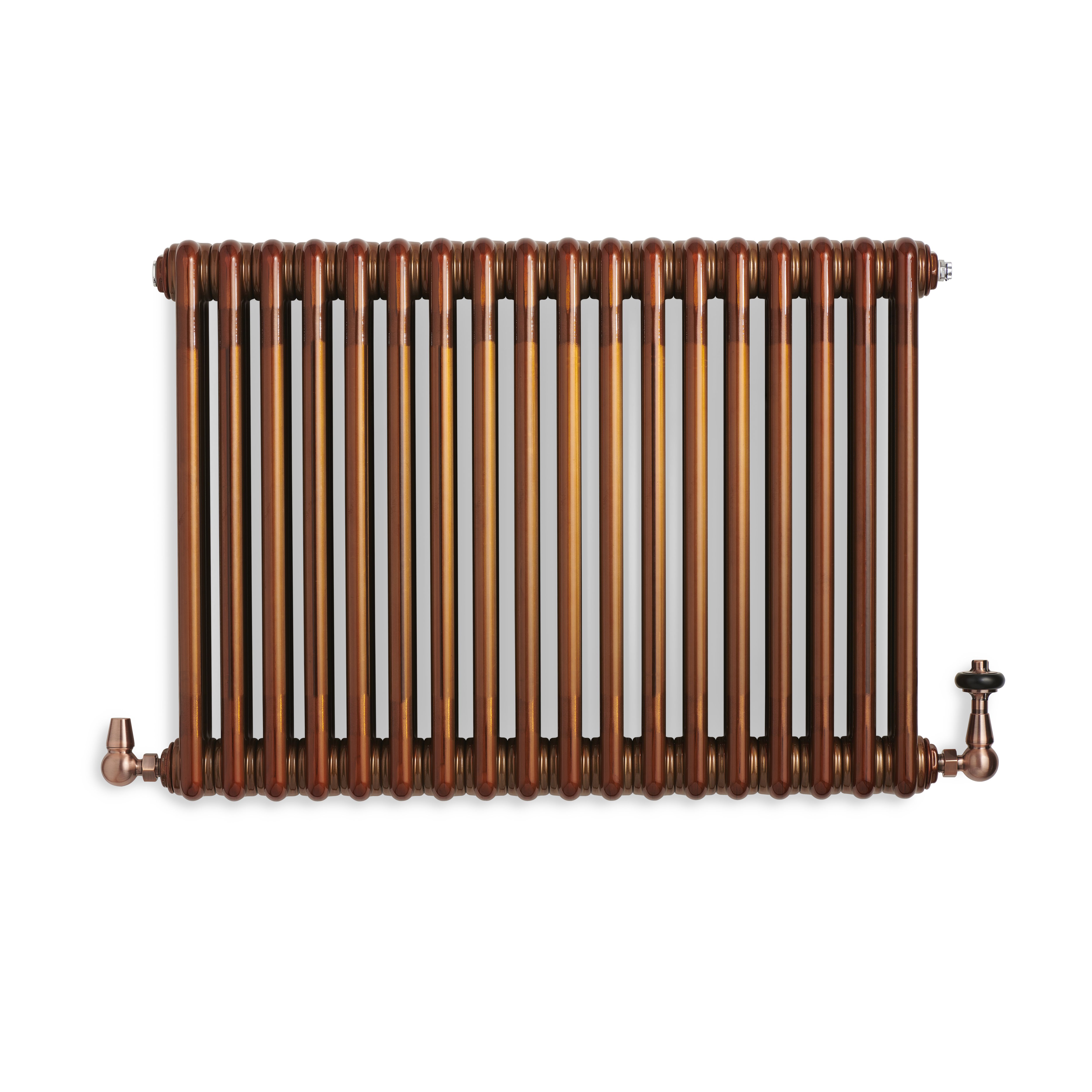 Terma Colorado Copper Lacquer 3 Column Radiator, (W)834mm x (H)600mm