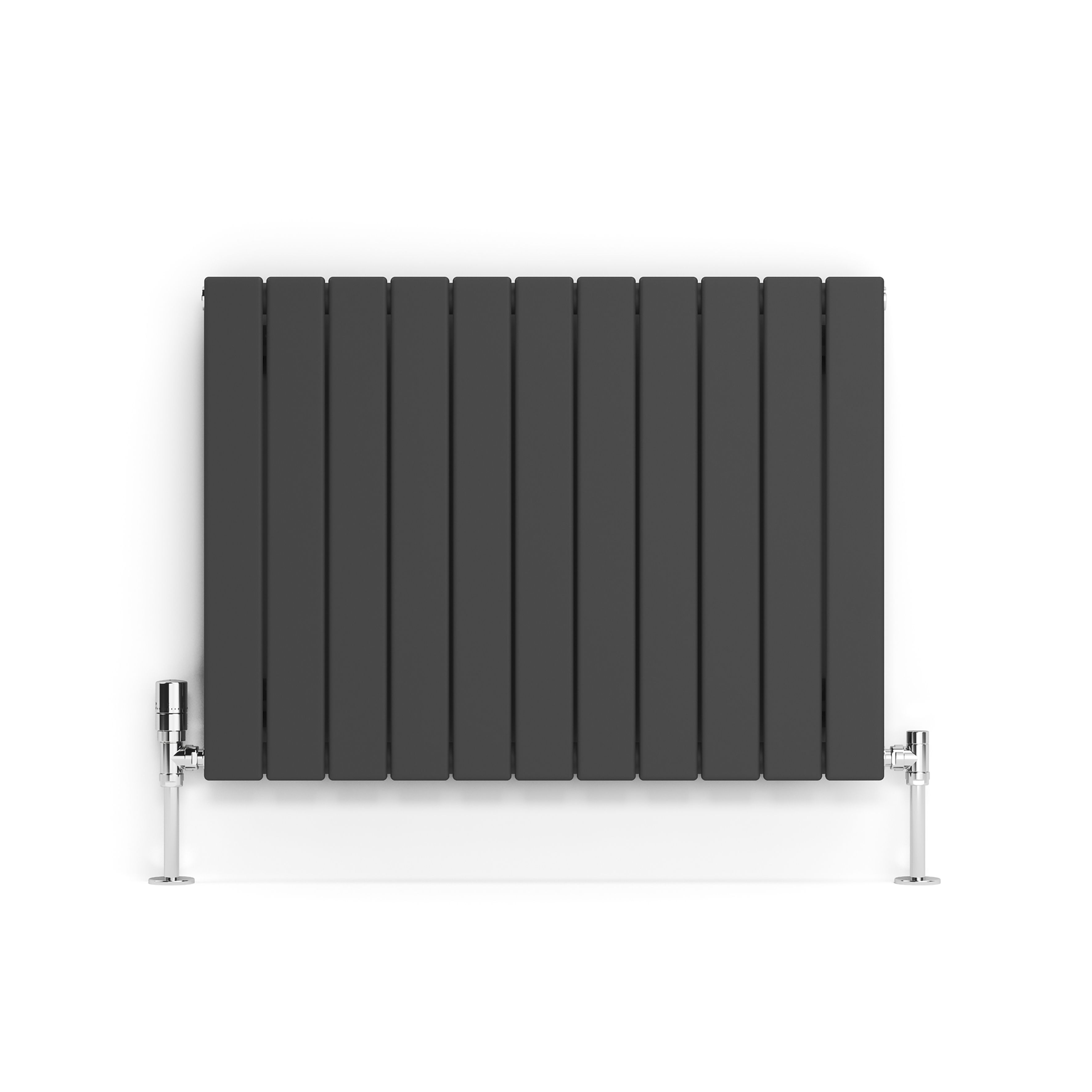 Terma Forte Metallic Grey Hydronic Horizontal or vertical Designer ...