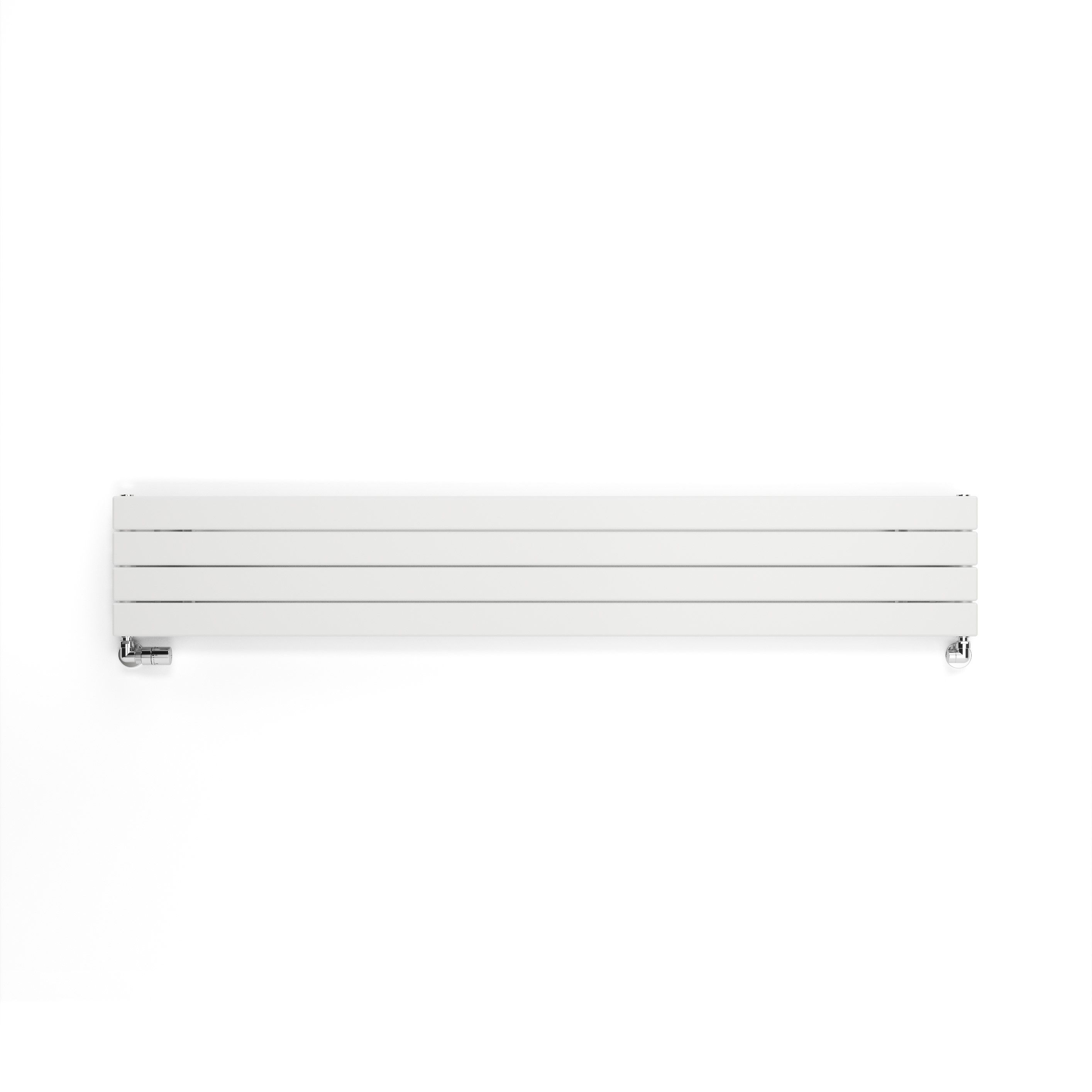 Terma Forte White Hydronic Horizontal or vertical Designer 1780BTU ...