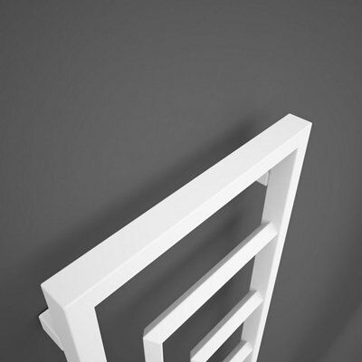 Terma Harley Soft white Vertical Designer Radiator, (W)430mm x (H)1200mm