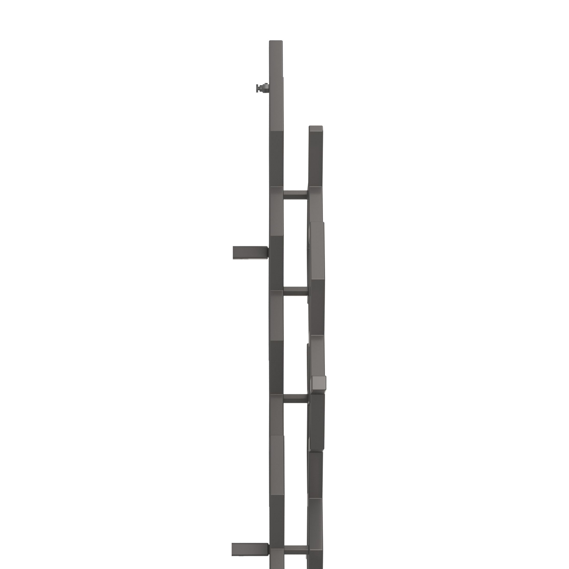 Terma Hex Grey Vertical Designer 1705BTU Radiator, (W)573mm x (H)1700mm