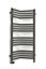 Terma Incorner Modern grey Towel warmer (W)350mm x (H)1005mm