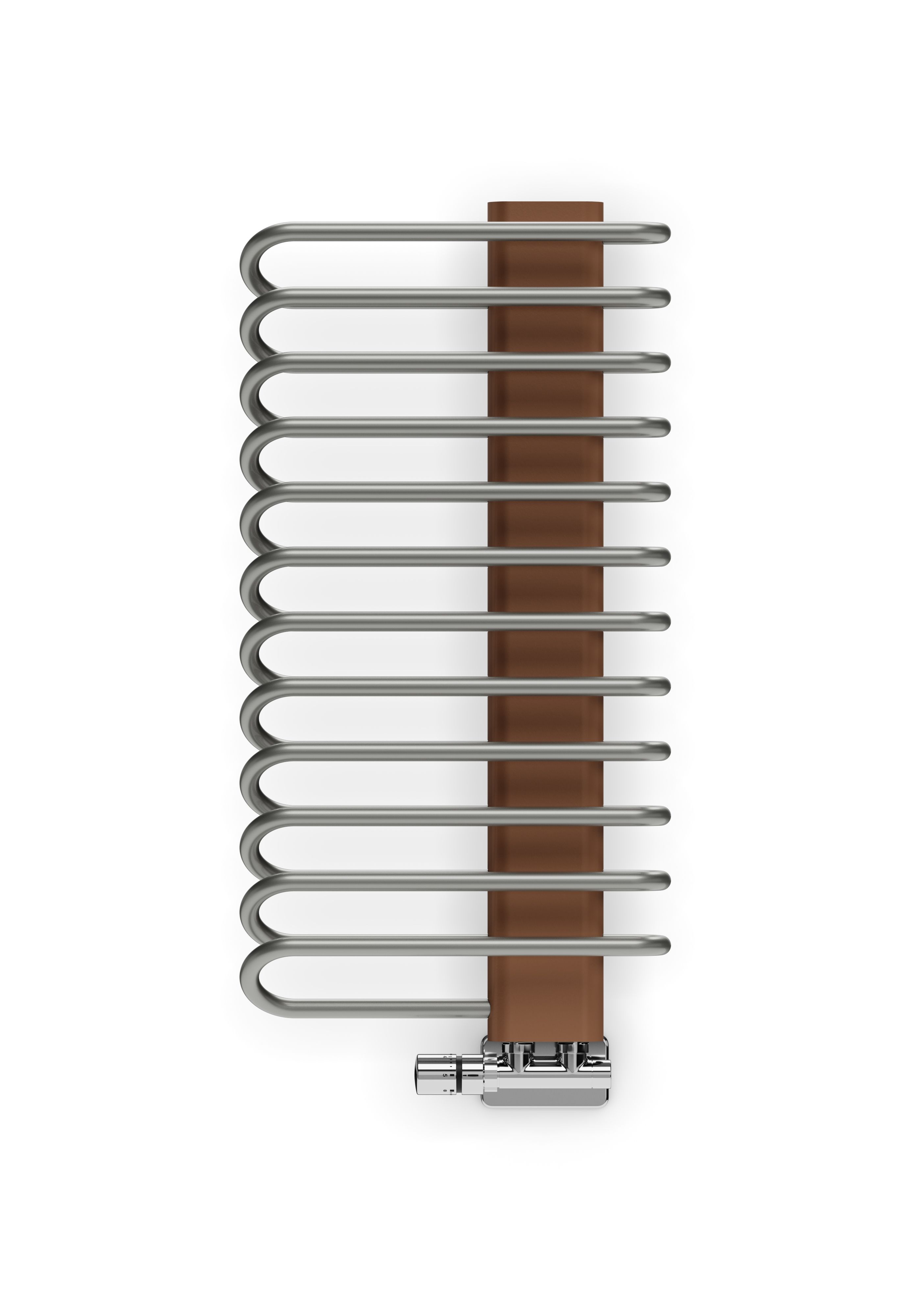 Terma Michelle Copper Towel warmer (W)400mm x (H)780mm DIY at B&Q
