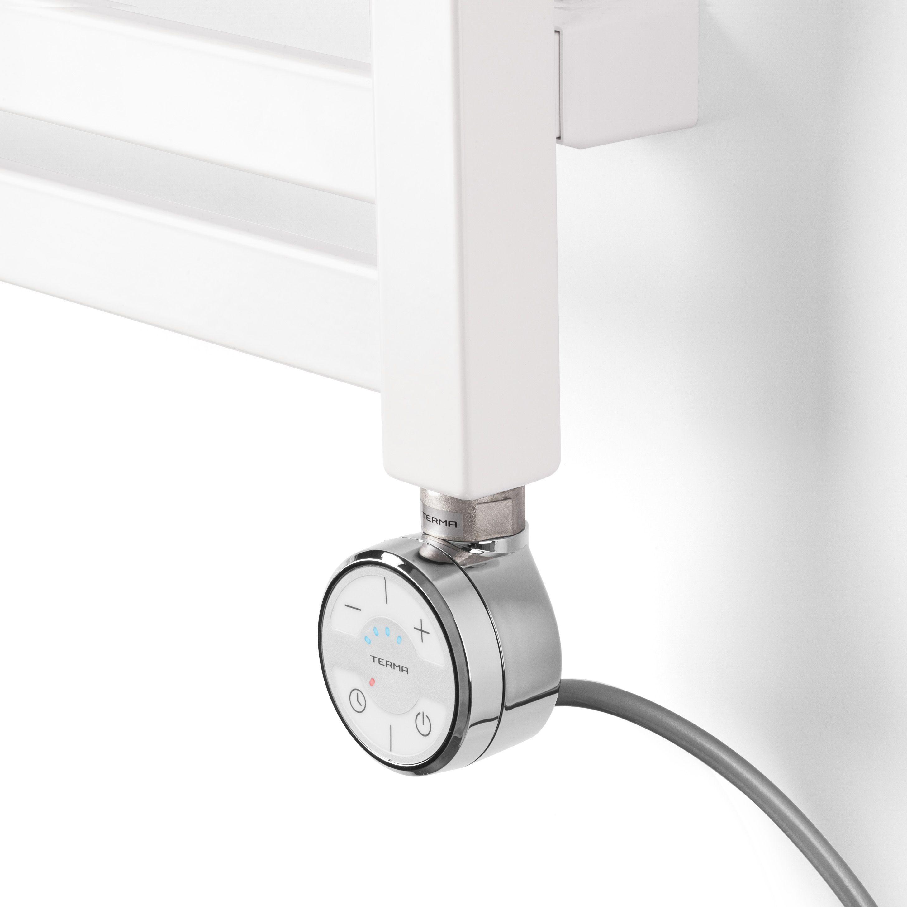 Terma MOA Chrome effect 1000W Thermostatic Heating element, ½" BSP 2"