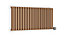 Terma Nemo Bright copper Horizontal Designer Radiator, (W)1185mm x (H)530mm