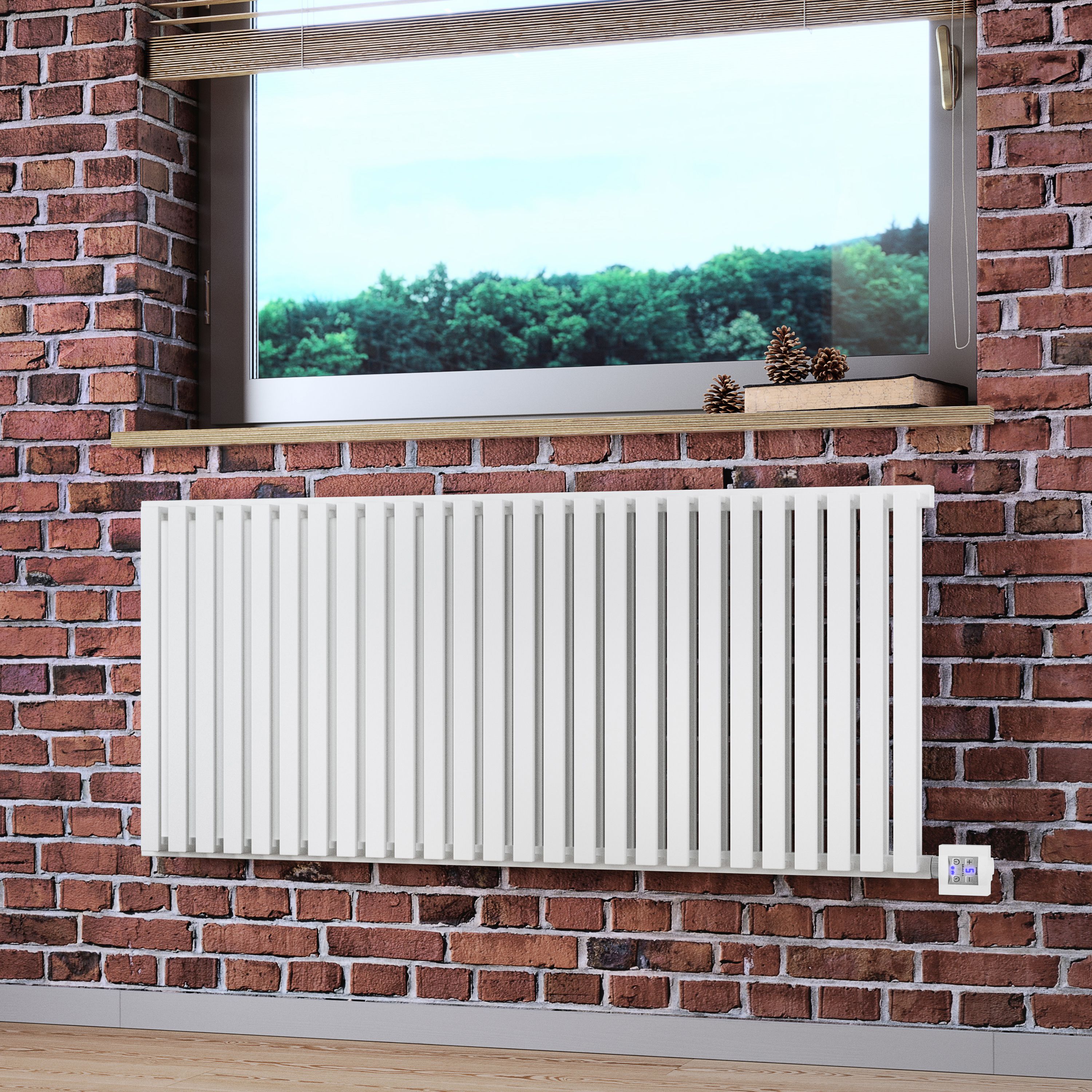 Terma Nemo WLNEM053118 SFMSE7TS1D Sea salt white Electric Horizontal ...