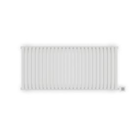 Terma Nemo WLNEM053118 SFMSE7TS1D White Horizontal Designer Radiator, (W)1185mm x (H)530mm