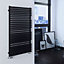 Terma Quadrus 1113W Metallic black Towel warmer (H)1185mm (W)600mm