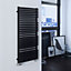 Terma Quadrus Bold Metallic black Towel warmer (W)450mm x (H)1185mm