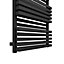 Terma Quadrus Bold Metallic black Towel warmer (W)600mm x (H)1185mm