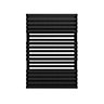 Terma Quadrus Bold Metallic black Towel warmer (W)600mm x (H)870mm
