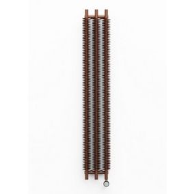 Terma Ribbon Bright copper Vertical Designer Radiator, (W)290mm x (H)1800mm