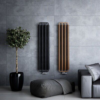 TERMOARREDO PITTURA MATERICA Aluminium decorative radiator / decorative  radiator By Termo Design