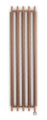 Terma Ribbon Bright copper Vertical Designer Radiator, (W)490mm x (H)1800mm