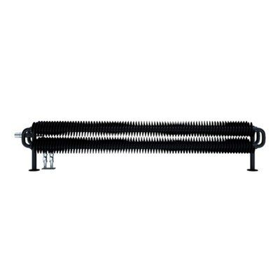 Terma Ribbon WGVRS019154 KIHEYP Black Horizontal Designer Radiator, (W)1540mm x (H)190mm