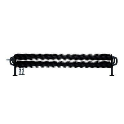 Terma Ribbon WGVRS019154 KIHEYP Heban Black Hydronic Horizontal Designer 4115BTU Radiator, (W)1540mm x (H)190mm