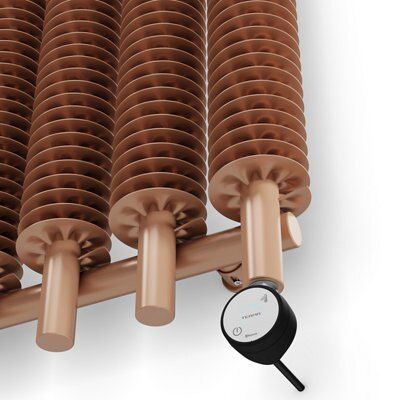 Terma Ribbon WLRVE180049 SBCOE8MOBP01 Bright copper Electric Vertical ...