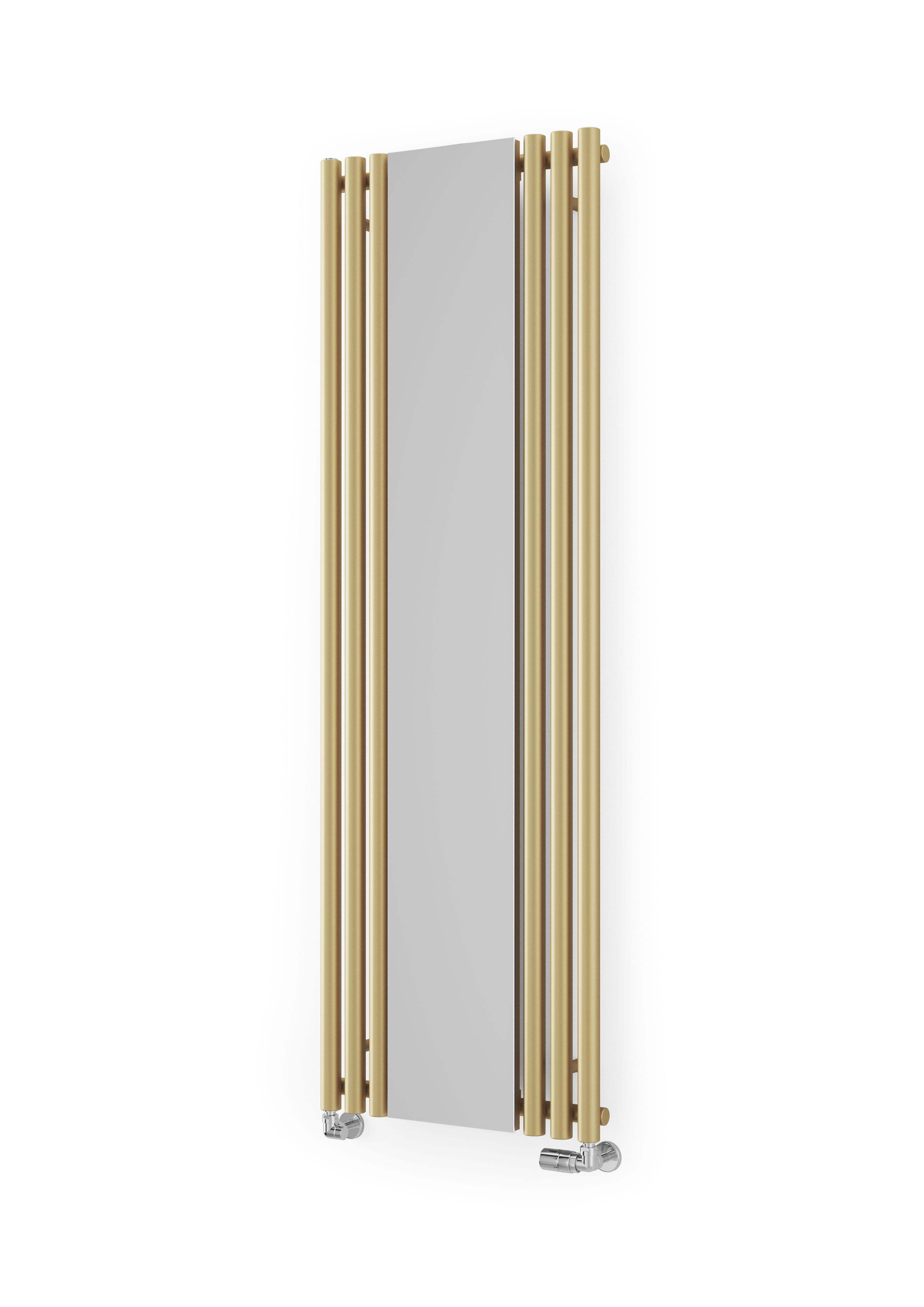 Terma Rolo Mirror Copper Vertical Designer Radiator, (W)590mm x (H)1800mm