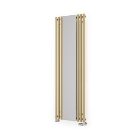 Terma Rolo Mirror Copper Vertical Designer Radiator, (W)590mm x (H)1800mm