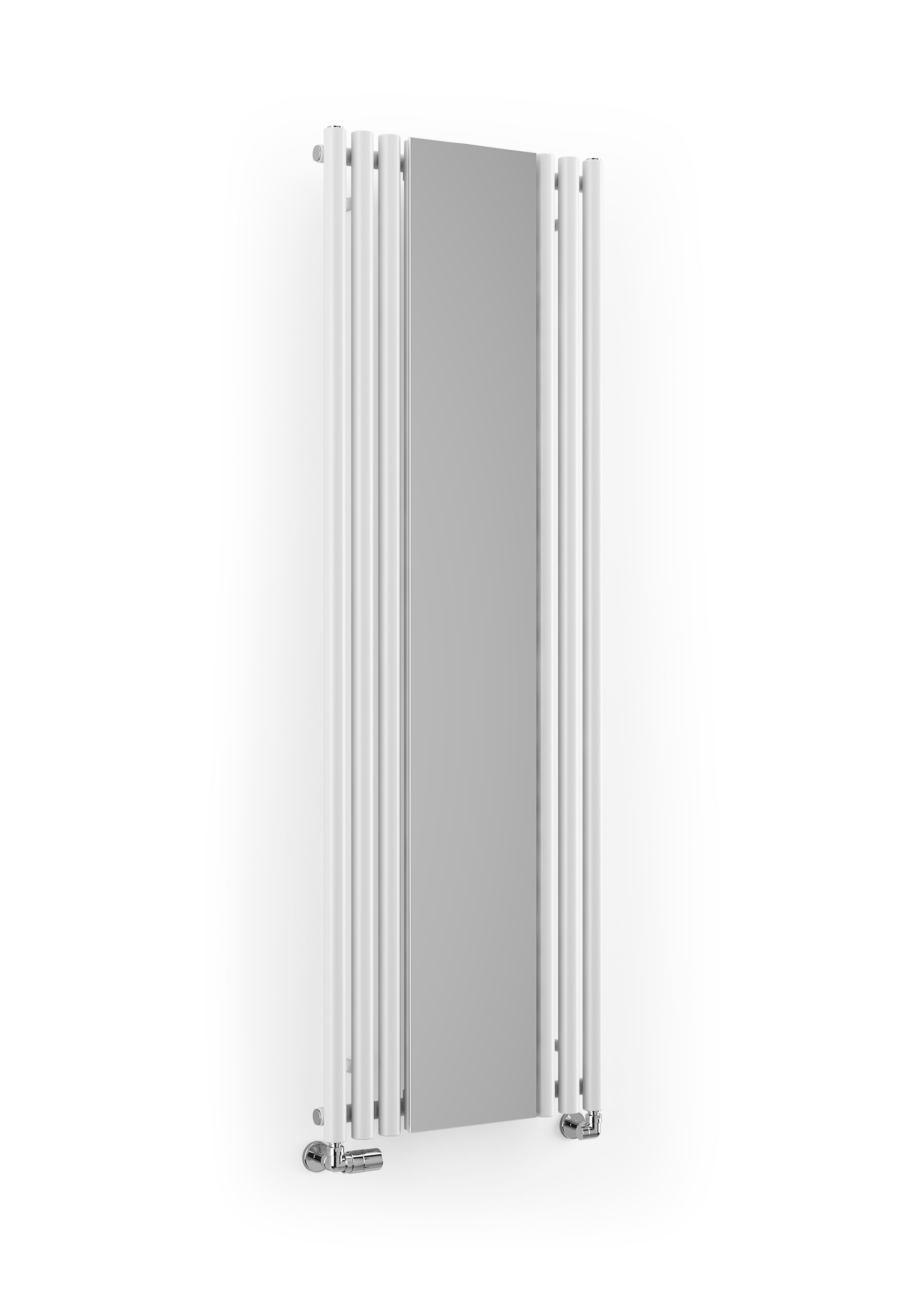 Terma Rolo Mirror WGROM180059 K916UC01 White Vertical Designer Radiator, (W)590mm x (H)1800mm