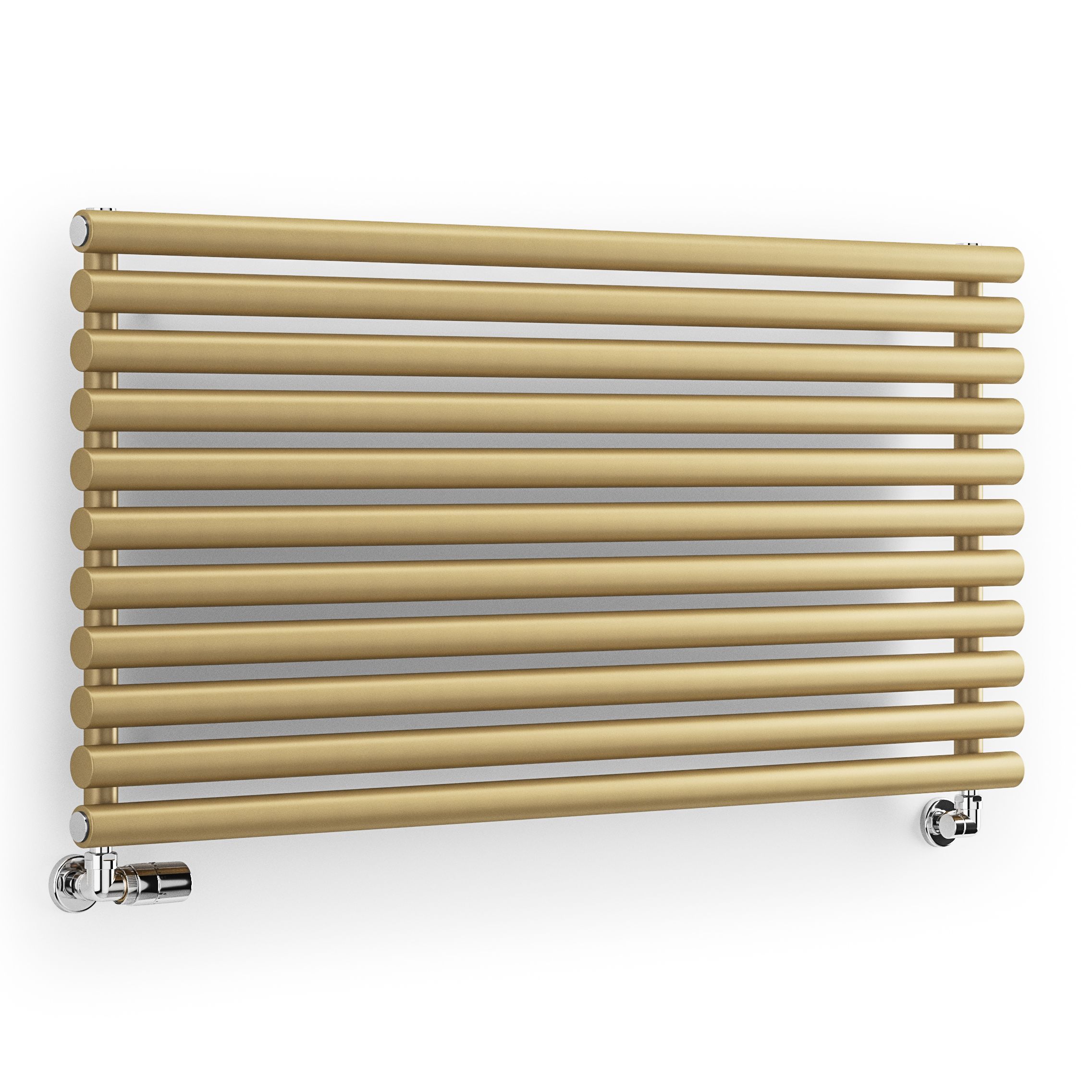 Terma Rolo Room Brass Electric Horizontal or vertical Designer 3028BTU ...