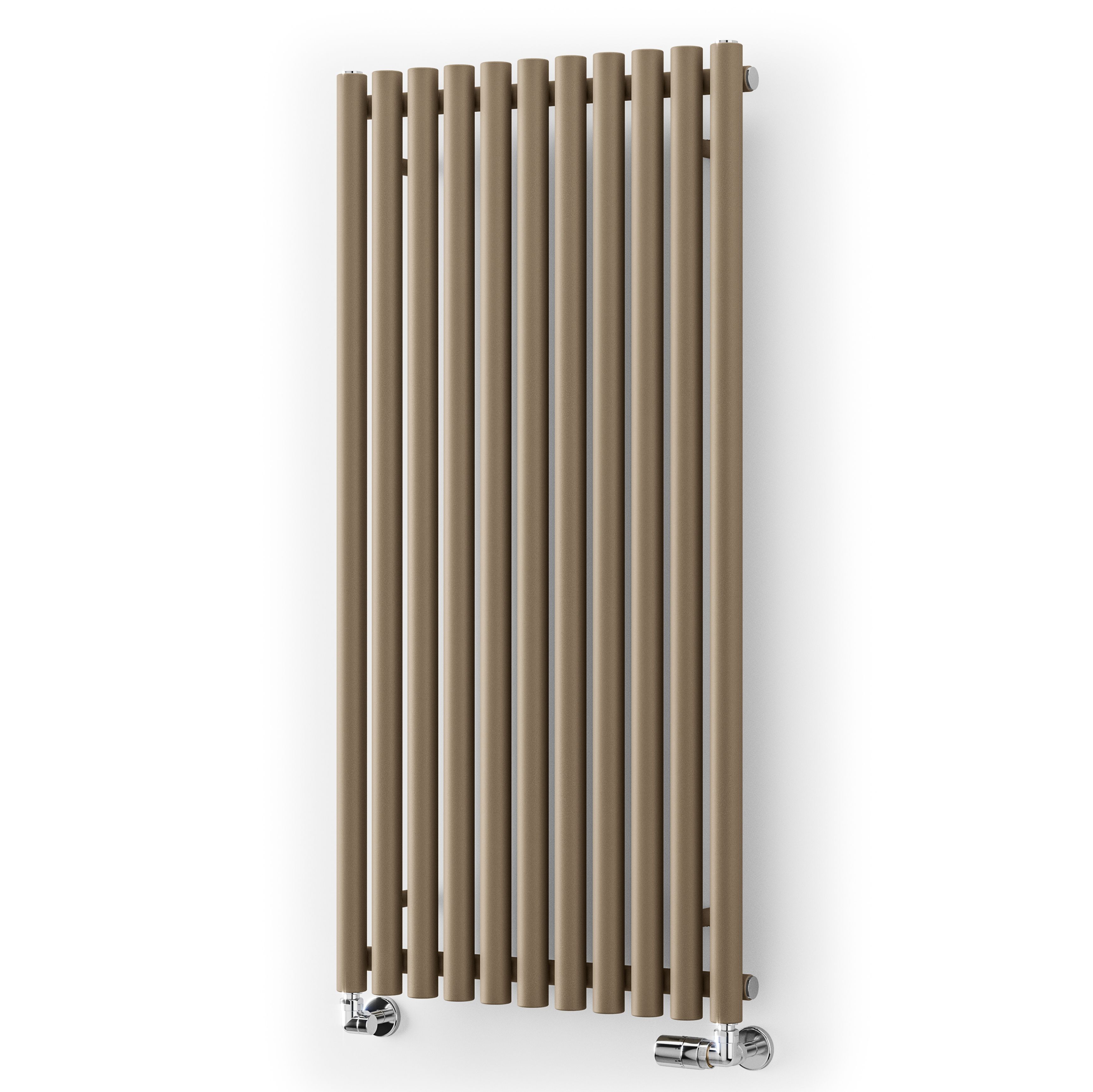 Terma Rolo Room Brown Vertical Designer Radiator, (W)590mm x (H)1200mm