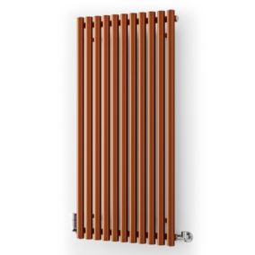 Terma Rolo Room Copper Horizontal or vertical Designer Radiator, (W)590mm x (H)1200mm