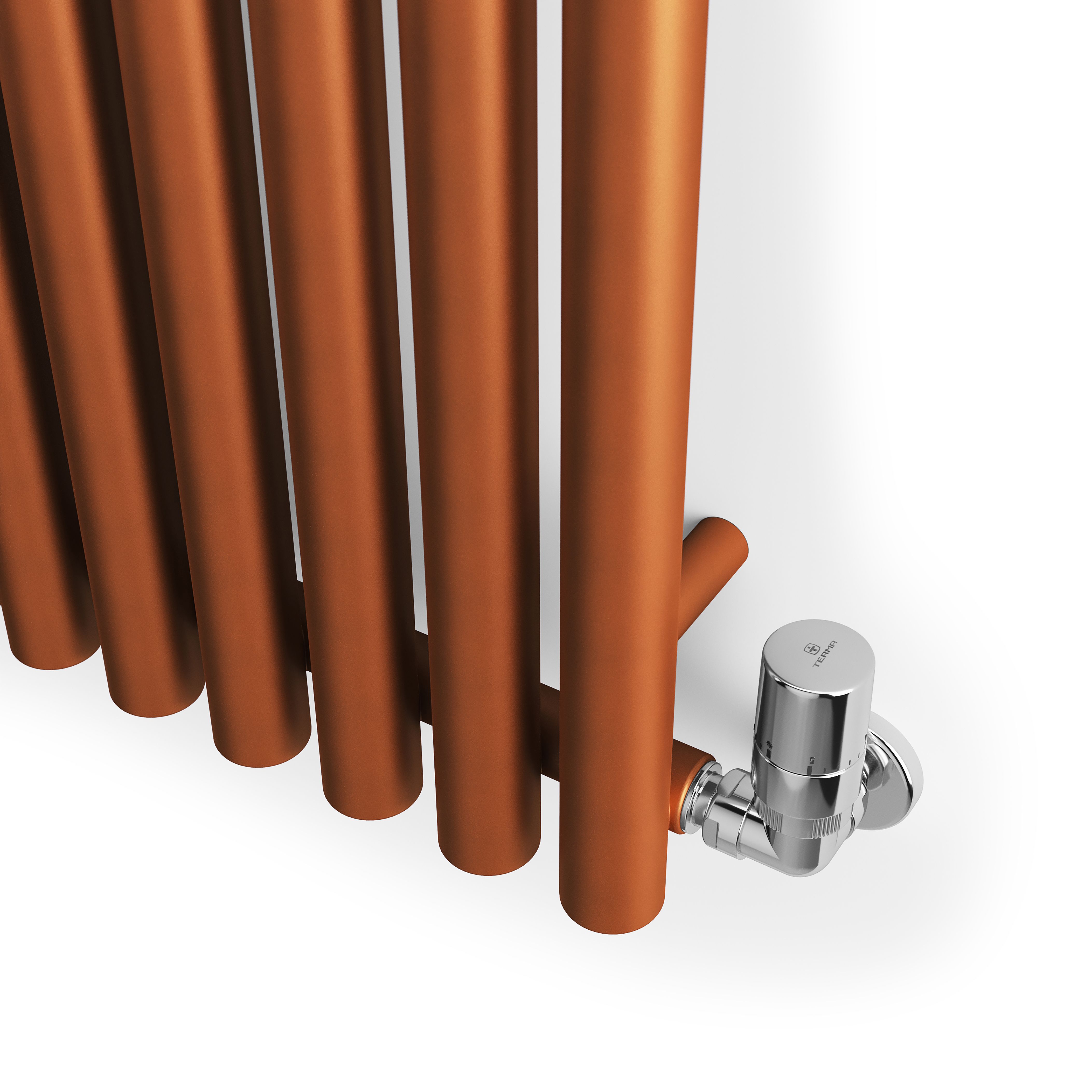 Terma Rolo Room Copper Hydronic Horizontal or vertical Designer 4297BTU ...