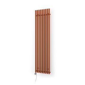 Terma Rolo Room Copper Vertical Electric designer Radiator, (W)480mm x (H)1800mm