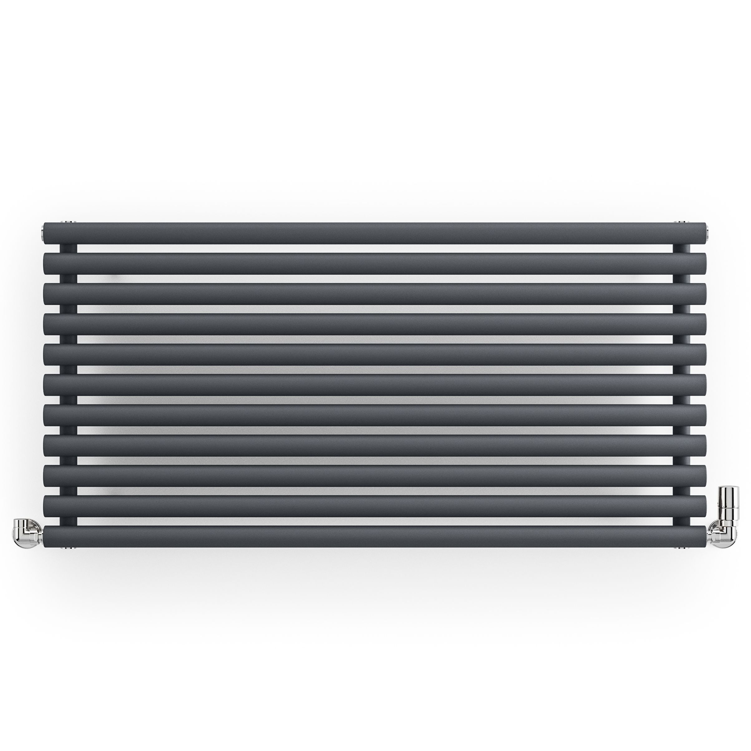 Terma Rolo Room Dark Grey Electric Horizontal or vertical Designer 3028BTU Radiator, (W)590mm x (H)1200mm