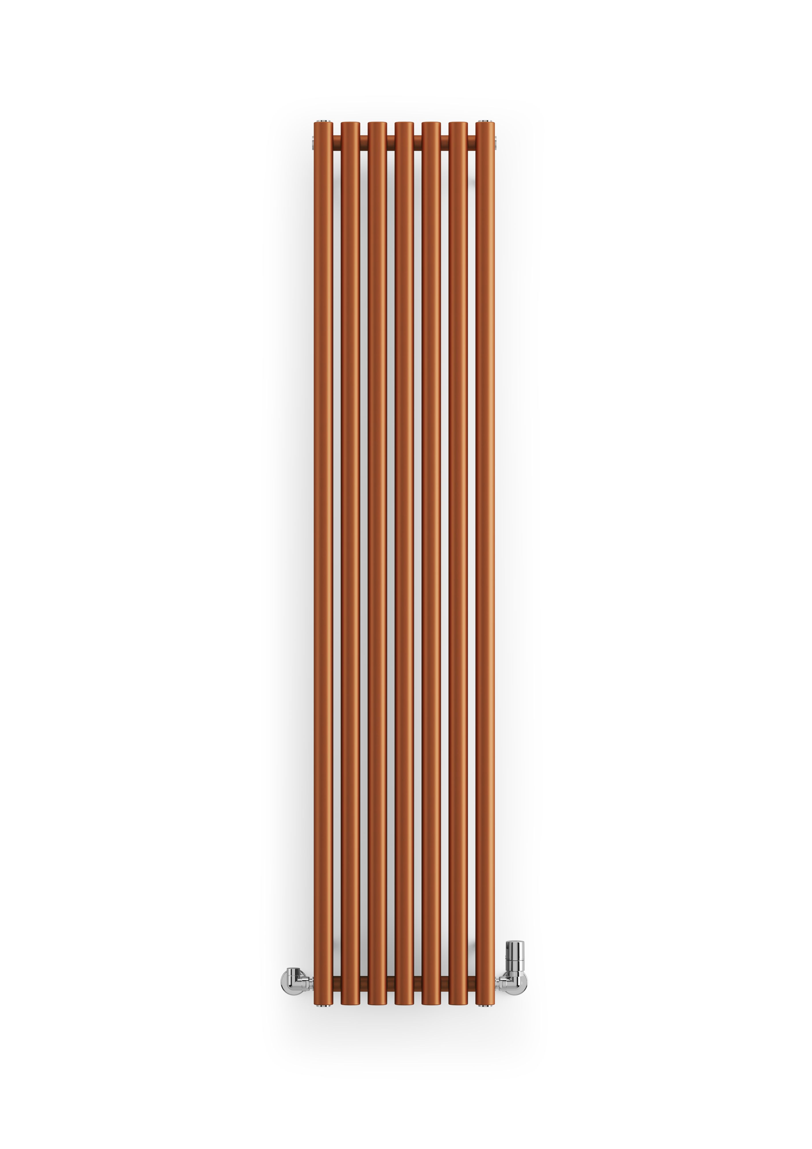 Terma Rolo Room Matt copper Horizontal or vertical Designer Radiator ...