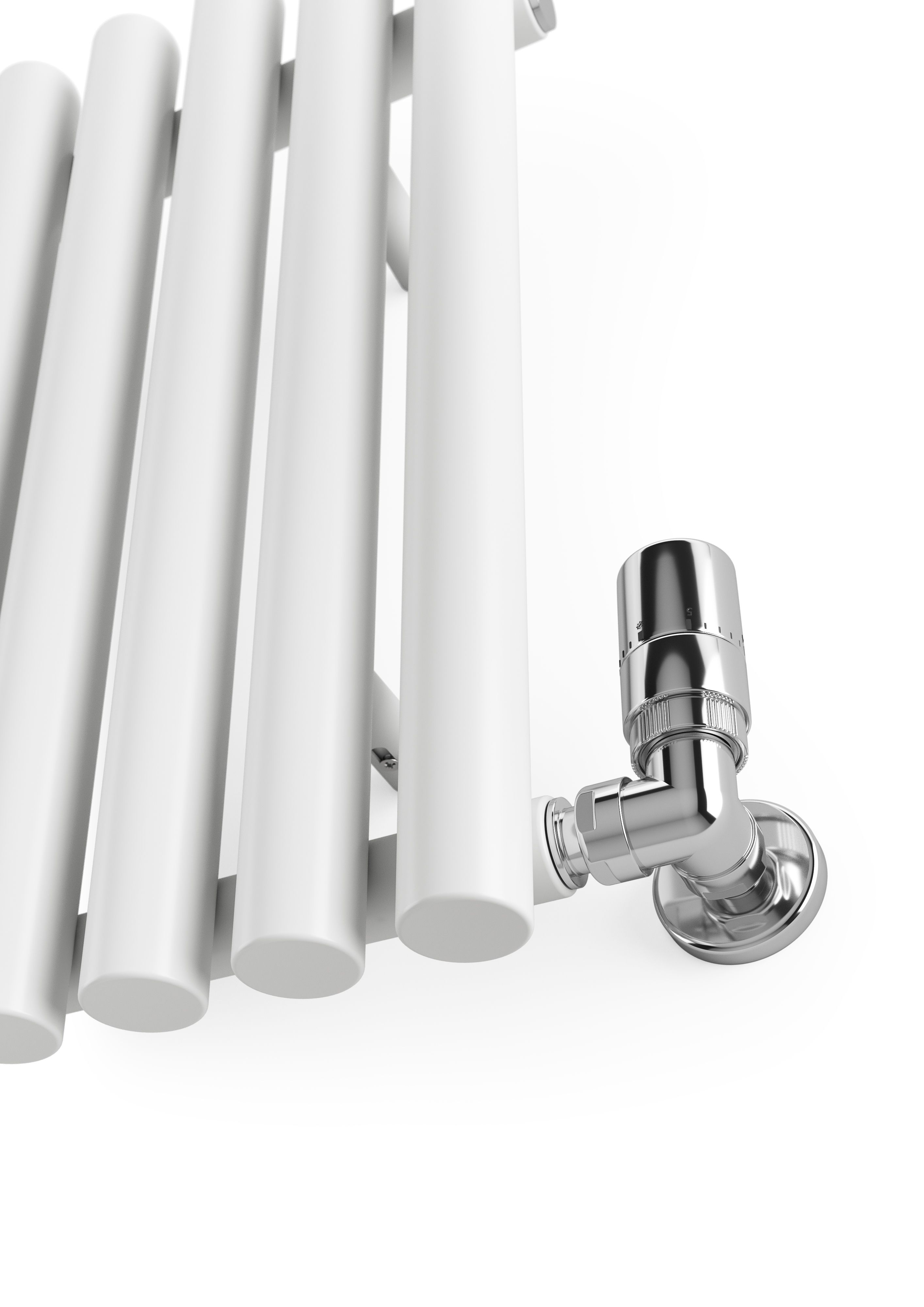 Terma Rolo Room WGROR050086 K916UZ01 White Horizontal Designer 2015BTU Radiator, (W)865mm x (H)500mm