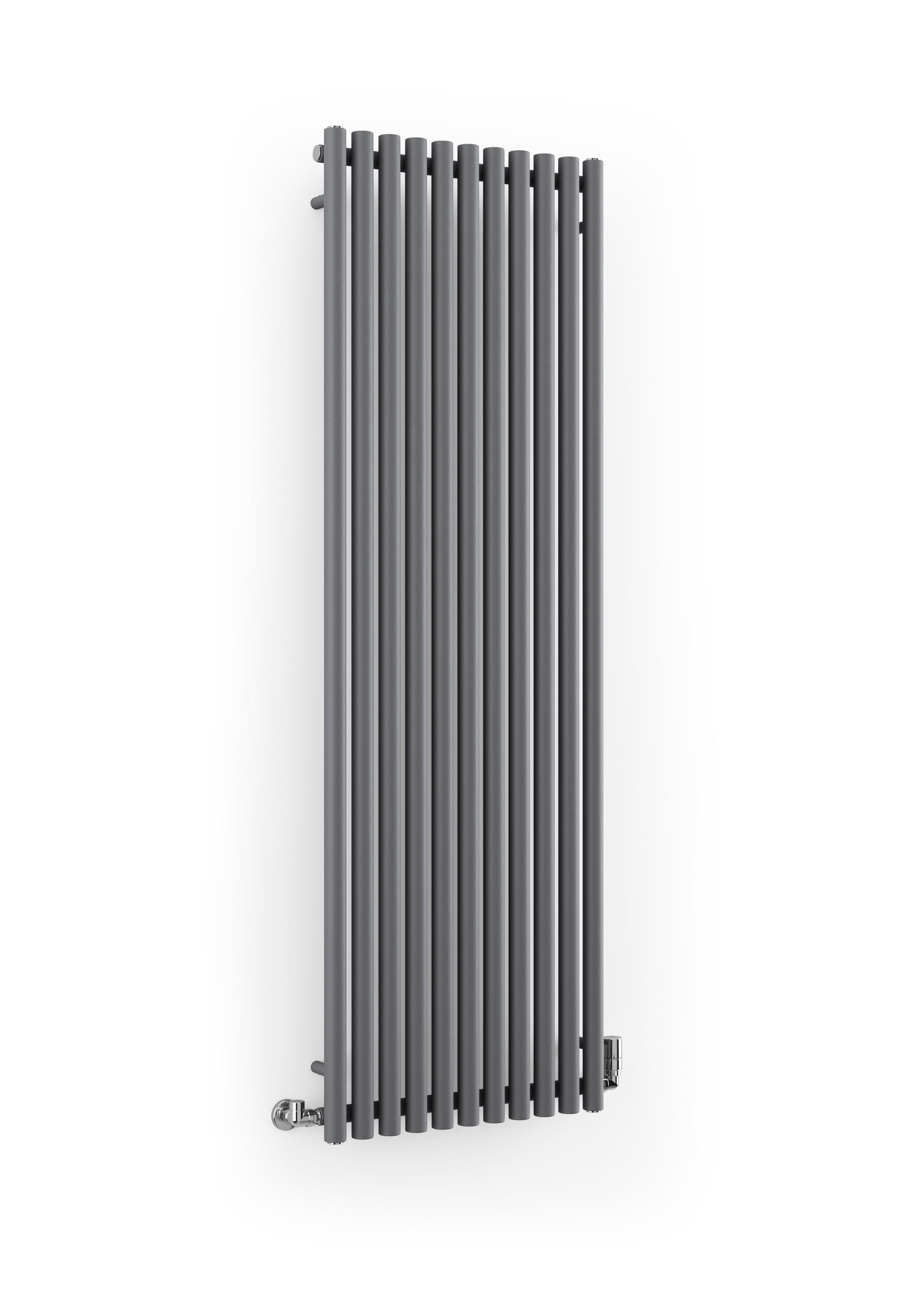 Terma Rolo Room WGROR180059 KDGRUC01 Grey Horizontal or vertical Designer Radiator, (W)590mm x (H)1800mm