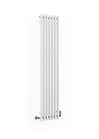 Terma Rolo Room White Horizontal or vertical Designer Radiator, (W)370mm x (H)1800mm