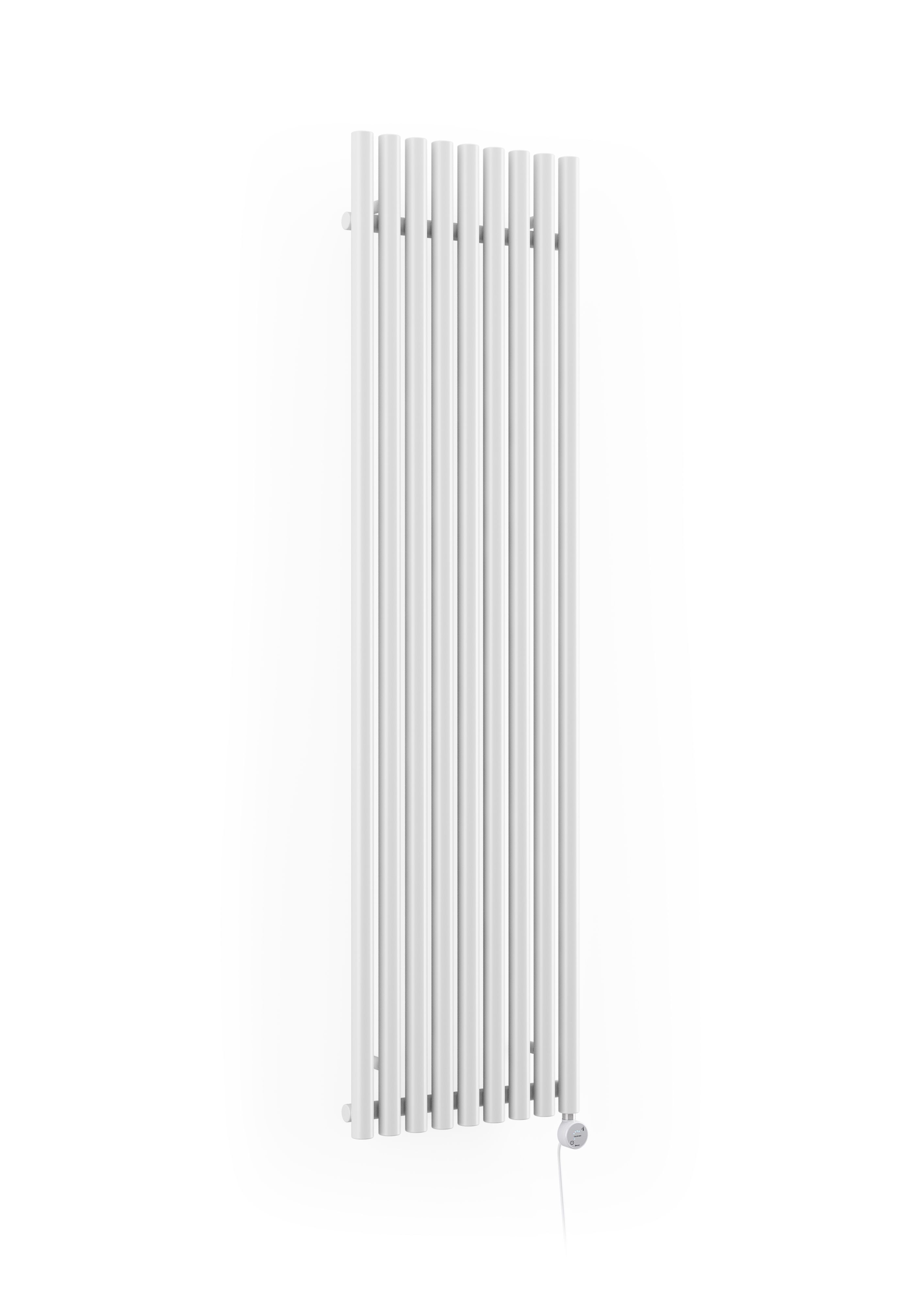Terma Rolo room White Vertical Electric designer Radiator, (W)480mm x  (H)1800mm | DIY at Bu0026Q