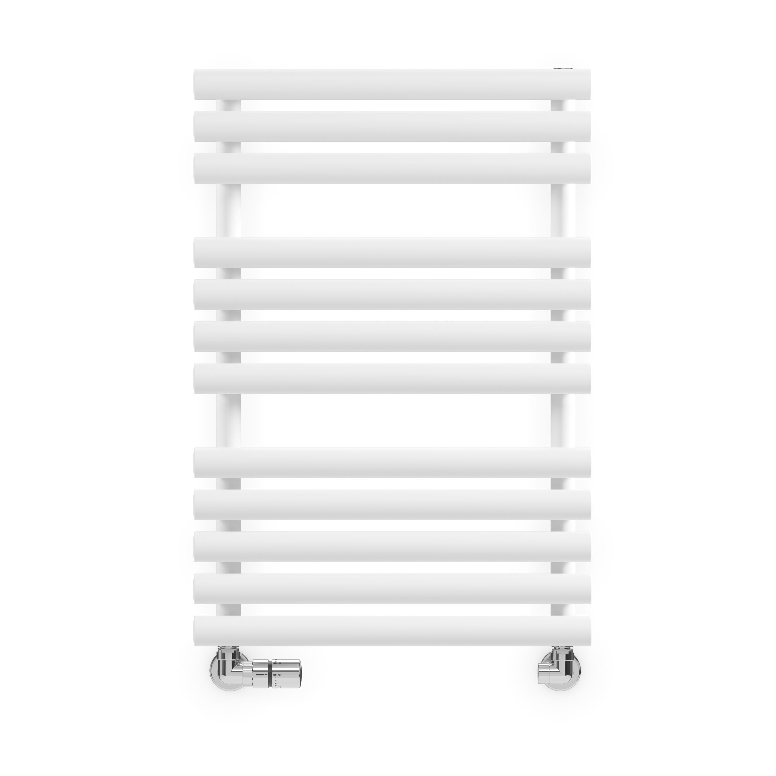 Terma Rolo White Towel warmer (W)520mm x (H)755mm