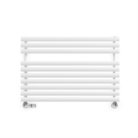 Terma Rolo White Towel warmer (W)900mm x (H)590mm