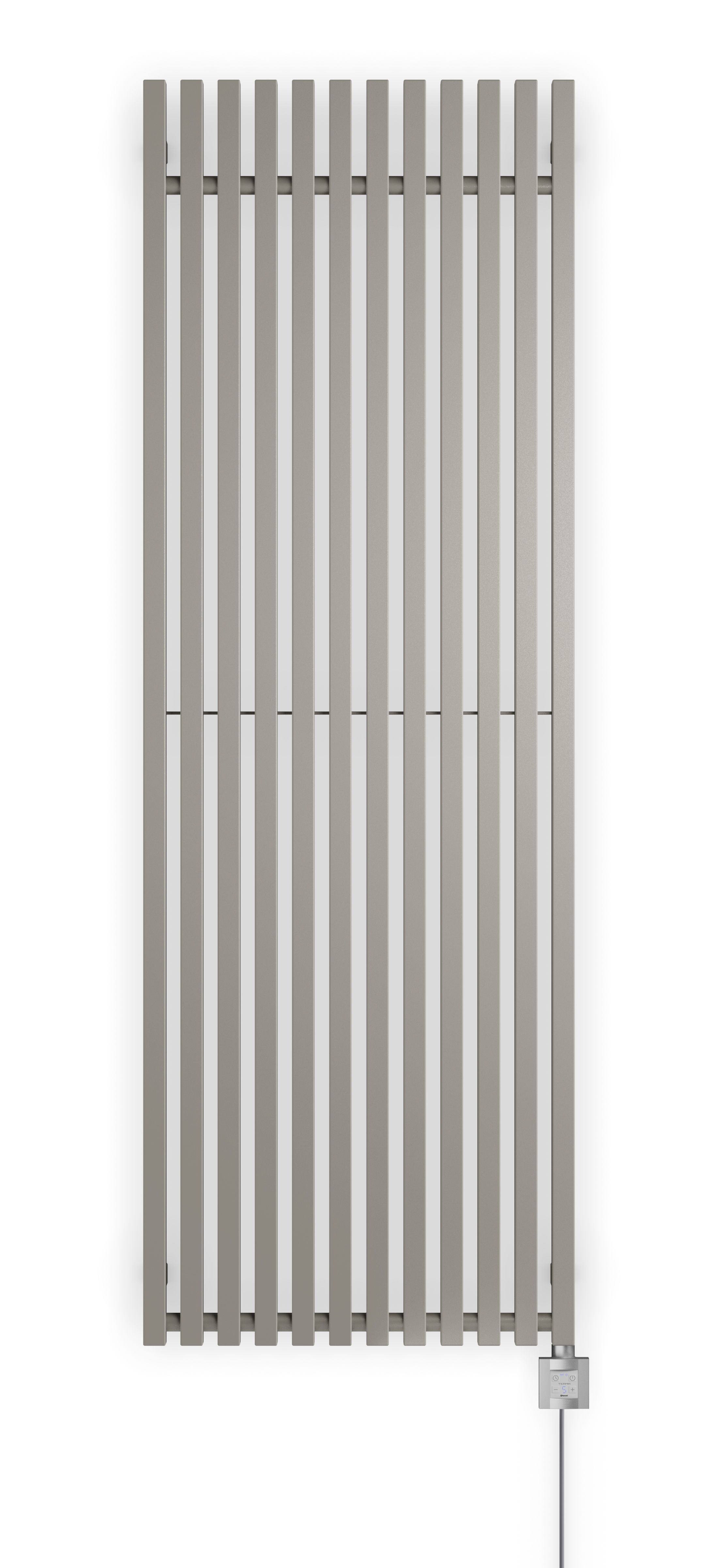 Terma Triga Metallic stone Vertical Designer Radiator, (W)580mm x (H)1700mm