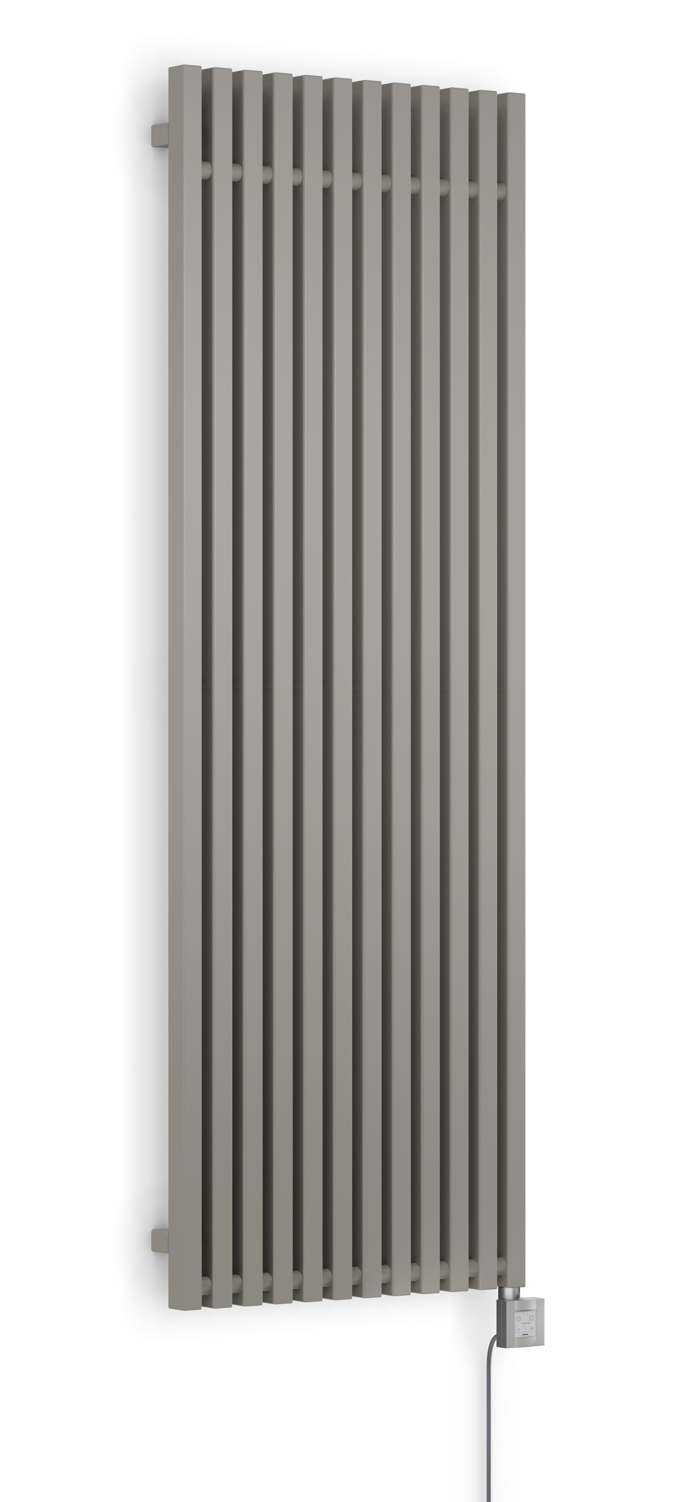 Terma Triga Metallic stone Vertical Designer Radiator, (W)580mm x (H)1700mm
